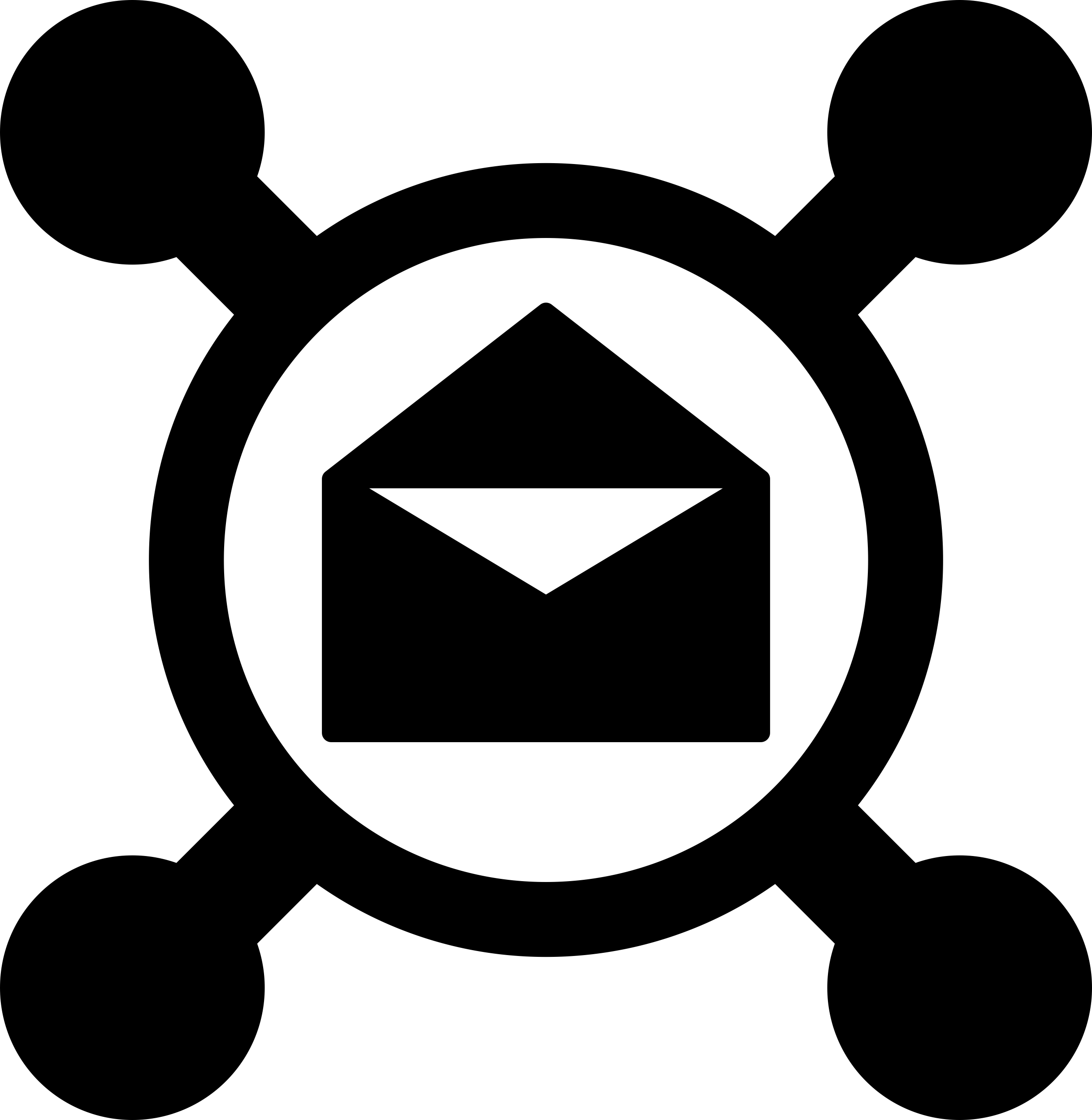 General Mail Silhouette Cutting Svg Files Free Vectors